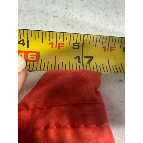 Monument Mens Swim Trunks L Orange Floral Drawstring Lined 100% Polyester A50 - Picture 4 of 6